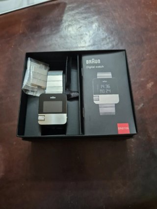 Reloj Braun Digital Plata