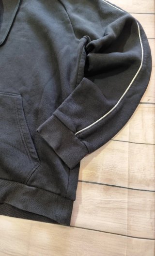 Sudadera Adidas Negra con Capucha Hombre Talla S/M
