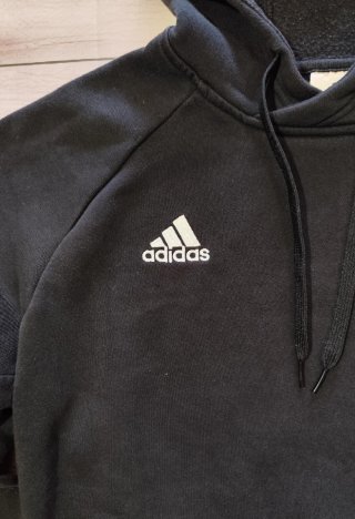 Sudadera Adidas Negra con Capucha Hombre Talla S/M