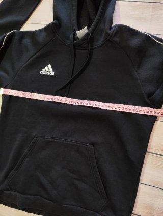 Sudadera Adidas Negra con Capucha Hombre Talla S/M