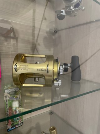 Mulinello Shimano Tiagra 30W LRS Oro pesca brumero