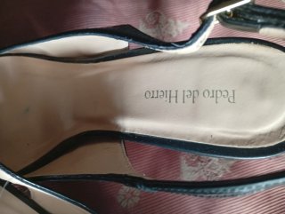 Zapatos Pedro Del Hierro Negros Tacón