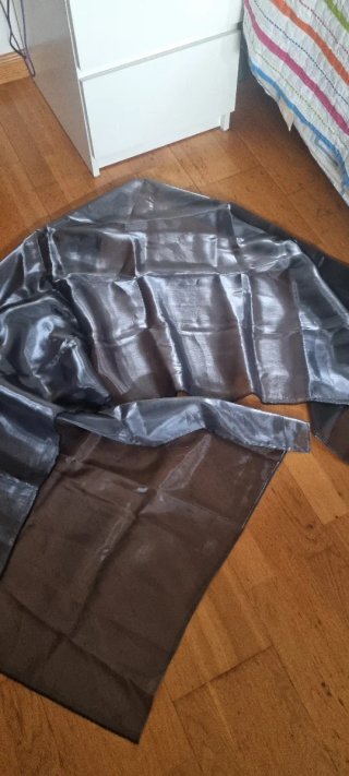 Chal gris elegante
