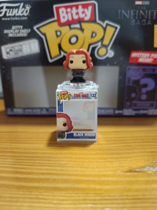 Funko Pop! Civil War Black Widow 132