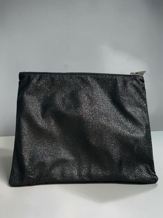 Borsa shopper VG nera con pochette
