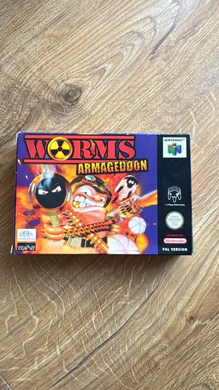 Worms Armageddon N64 PAL