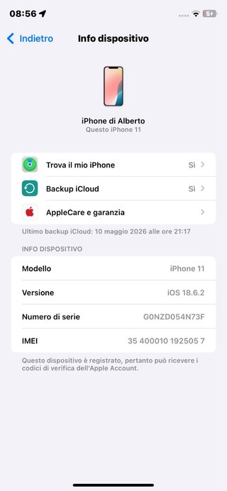 iPhone 11 Bianco