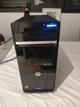 Ordenador HP Pavilion Negro