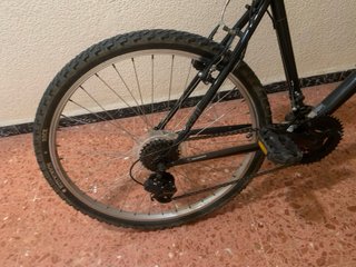 Bicicleta Rockrider 5.0 16 Negra