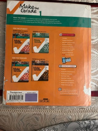 Make the Grade Bachillerato 1. Student's book