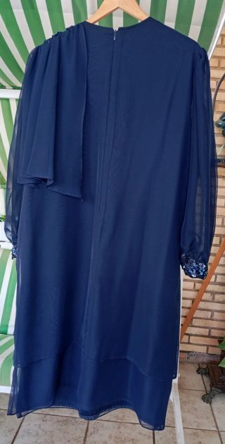 Vestido de fiesta elegante azul