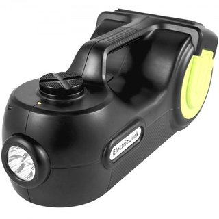 Gato Eléctrico de Coche 5 Toneladas, Gato Hidráulico Eléctrico con Llave de Impacto Eléctrica, Herramienta de Reparación de Coche con Gato Hidráulico con Luz LED, Rango de Elevación de 155-530 mm ...