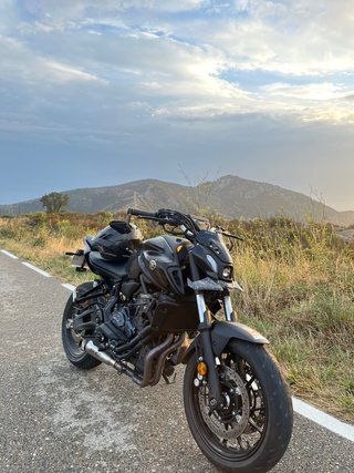 Yamaha MT-07 (A2) Naked Negra