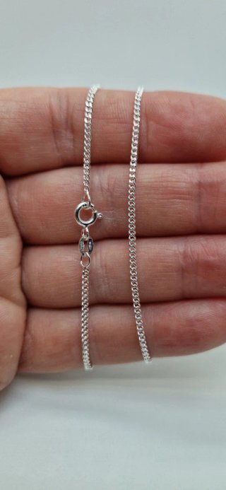 CADENA Y CRUZ DE PLATA