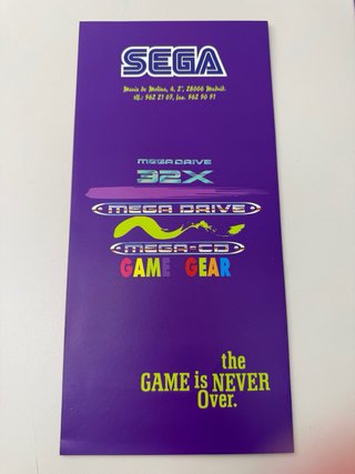 Producto oficial Sega Mega Drive para comercios