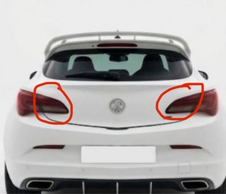 Pilotos Traseros Opel Astra J OPC