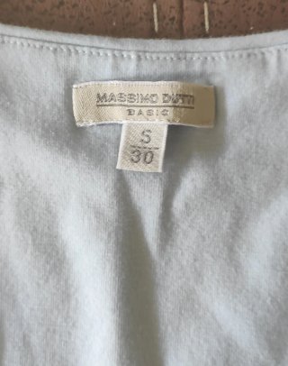 Camiseta Massimo Dutti Beige Talla S