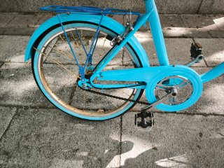 Bicicleta Torrot Vintage Azul Restaurada