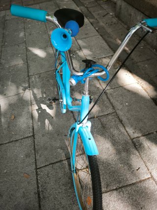 Bicicleta Torrot Vintage Azul Restaurada