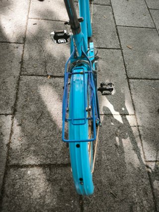 Bicicleta Torrot Vintage Azul Restaurada