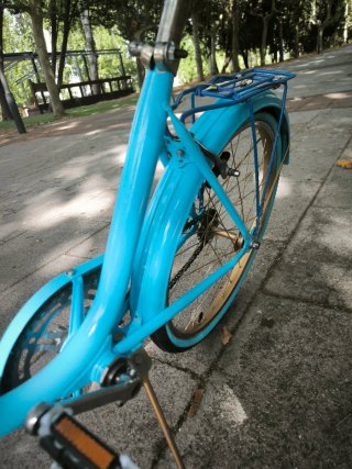 Bicicleta Torrot Vintage Azul Restaurada