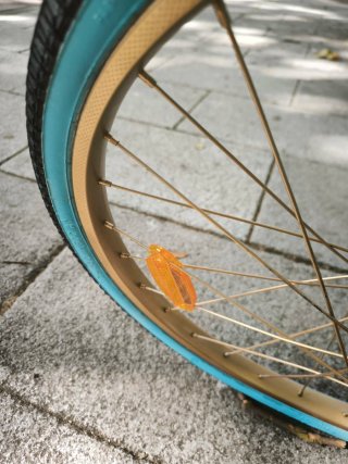 Bicicleta Torrot Vintage Azul Restaurada