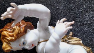 Cerámica Algora. Ángel grande. Años'90.