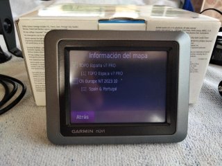 GPS Garmin nüvi 550.Con topografía V7 España