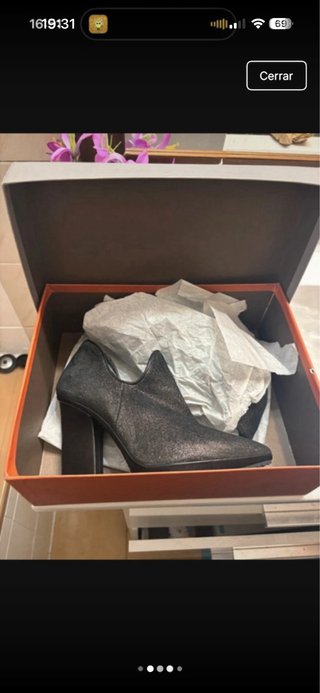 Tacones negros de fiesta