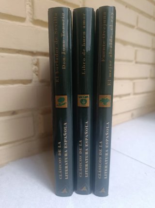 Lote 3 Libros Clásicos Literatura Española