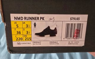 Adidas Runner PK Boost Zapatillas Negras Blancas