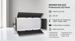 2 Paneles LED Neewer SNL1920