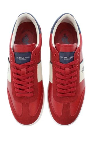 Zapatillas U.S. Polo Assn. rojas y azules