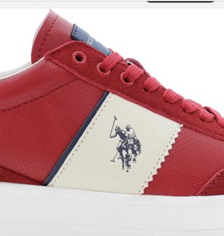 Zapatillas U.S. Polo Assn. rojas y azules