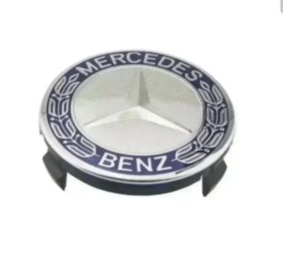 4 CENTROS RUEDA LLANTA TAPA ORIGINAL MERCEDES 75MM