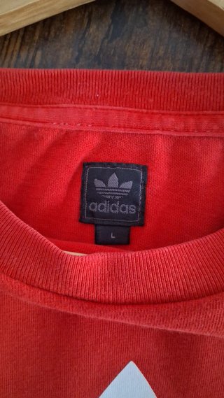 Camiseta Adidas Roja año 2009