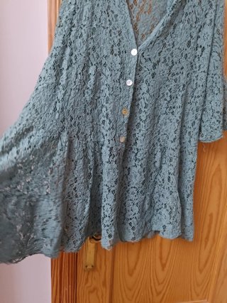 Vestido encaje verano talla 50/52