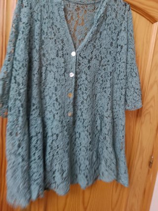 Vestido encaje verano talla 50/52