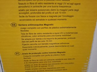 Mosquitera magnetica