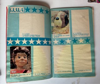 Álbum cromos El album de la tele revista pronto