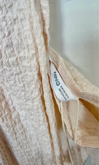 Top tirantes Mango beige