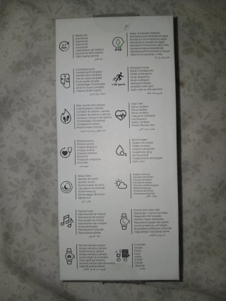 Reloj inteligente morado a estrenar