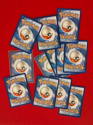 12 Cartas Pokémon - Inglês