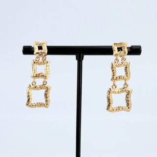 Pendientes Oro 18K, Vintage, 7.63gr