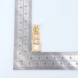 Pendientes Oro 18K, Vintage, 7.63gr