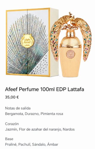 Perfumes árabes 100 ml