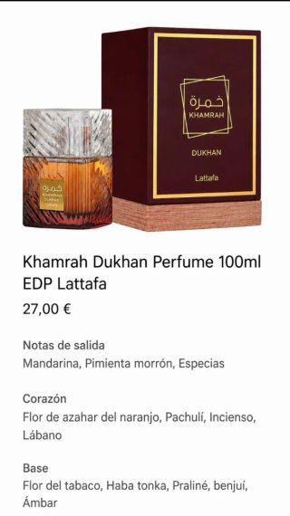 Perfumes árabes 100 ml