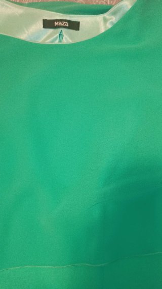 Vestido verde talla 50