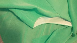 Vestido verde talla 50