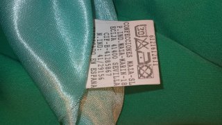 Vestido verde talla 50